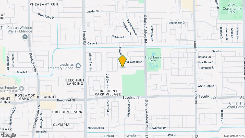 7722 Timberway Ln Map and Location Details