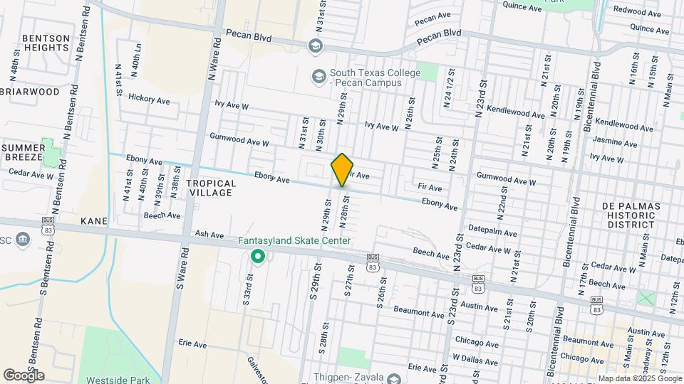 417 N 28th St Map and Location Details