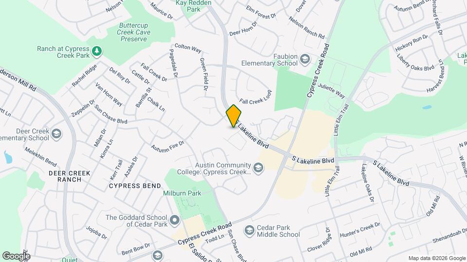 1507 Avery Elissa Ln Map and Location Details