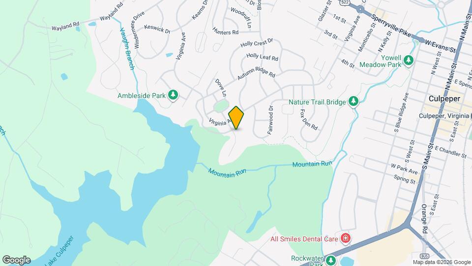987 Longview Ln Mapa y Detalles de la Ubicación