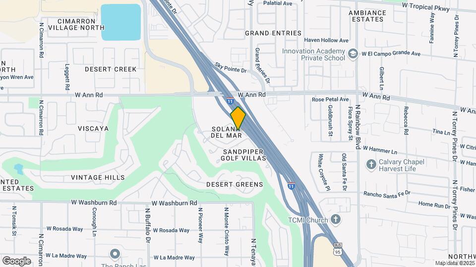 7250 Diamond Canyon Ln Map and Location Details