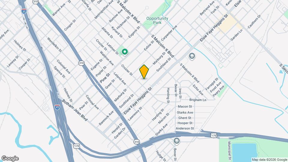 2513 Southland St Map and Location Details