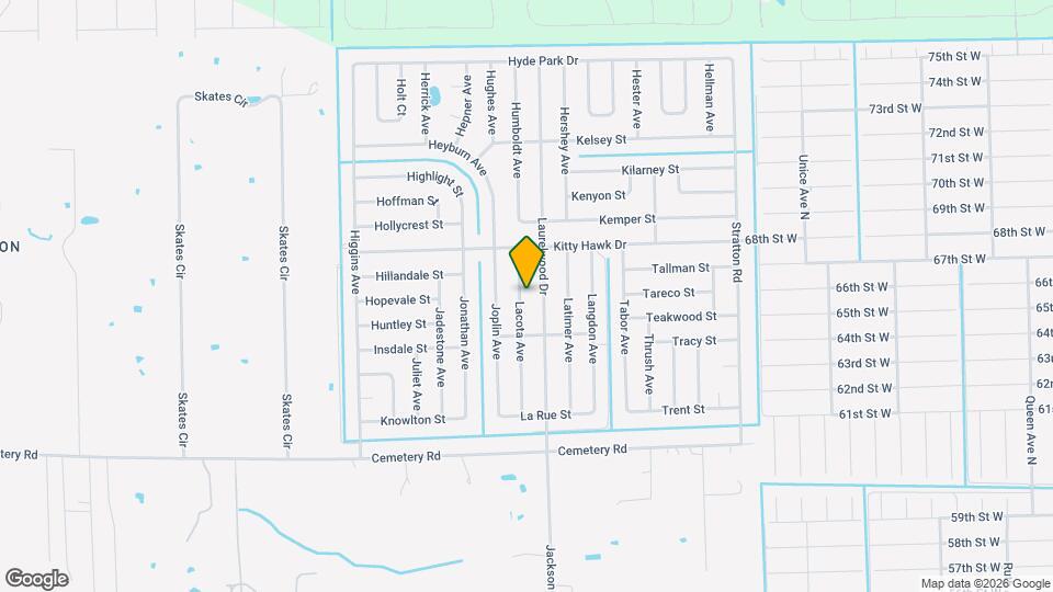 6062 Lacota Ave Map and Location Details