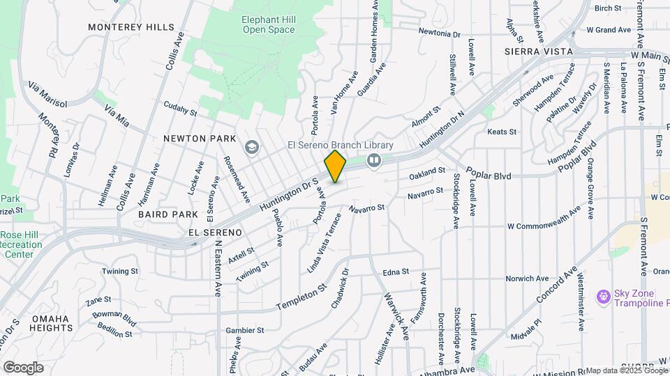5125 Oakland St Map and Location Details