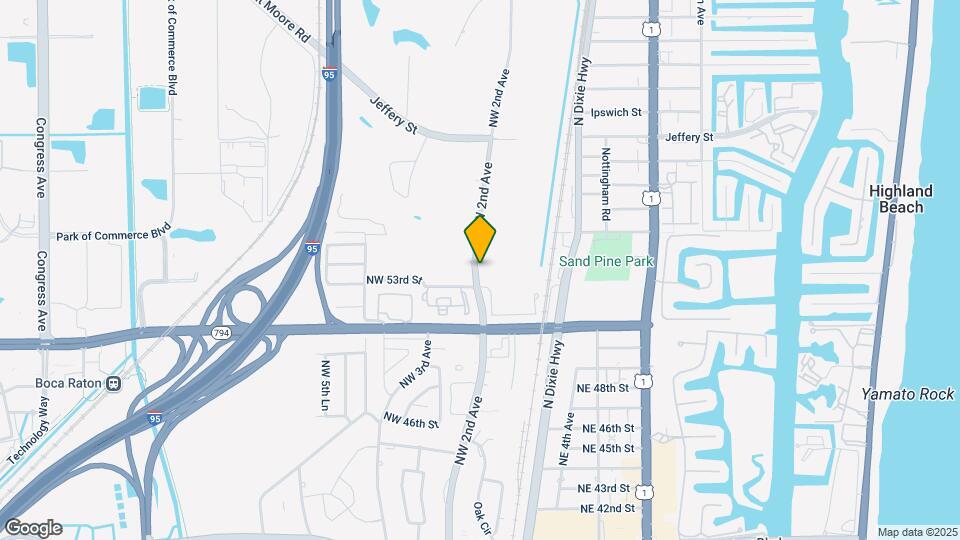 5280 NW 2nd Ave Map and Location Details