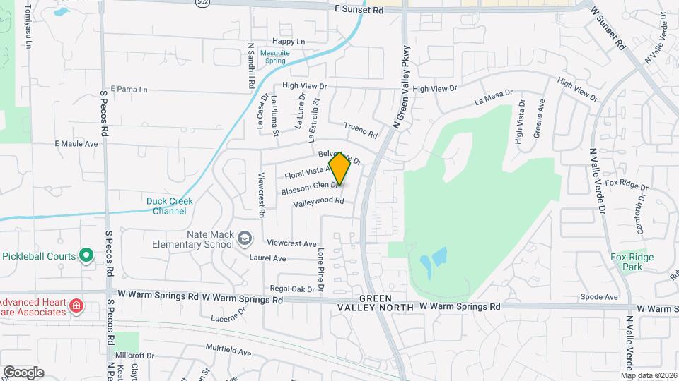 3111 Blossom Glen Dr Map and Location Details