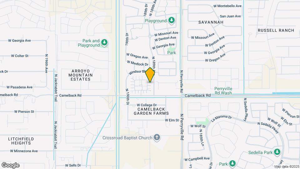 5045 N 189th Dr Map and Location Details
