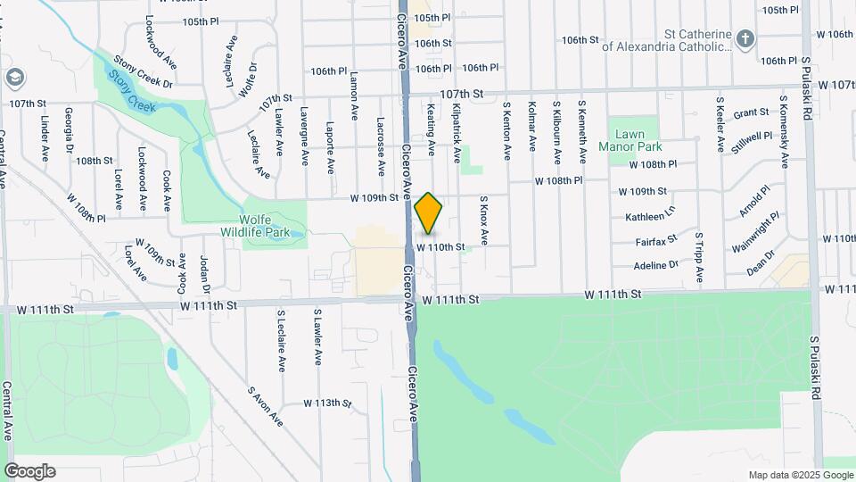 10940 Keating Ave Map and Location Details