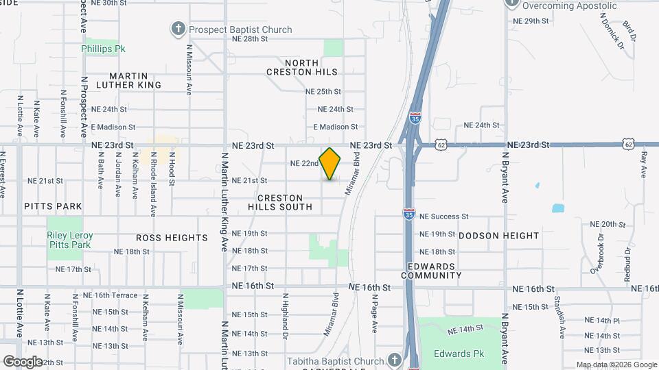 2308 NE 21st St Map and Location Details