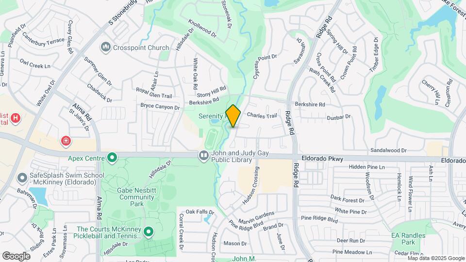 2712 Cypress Point Dr Map and Location Details