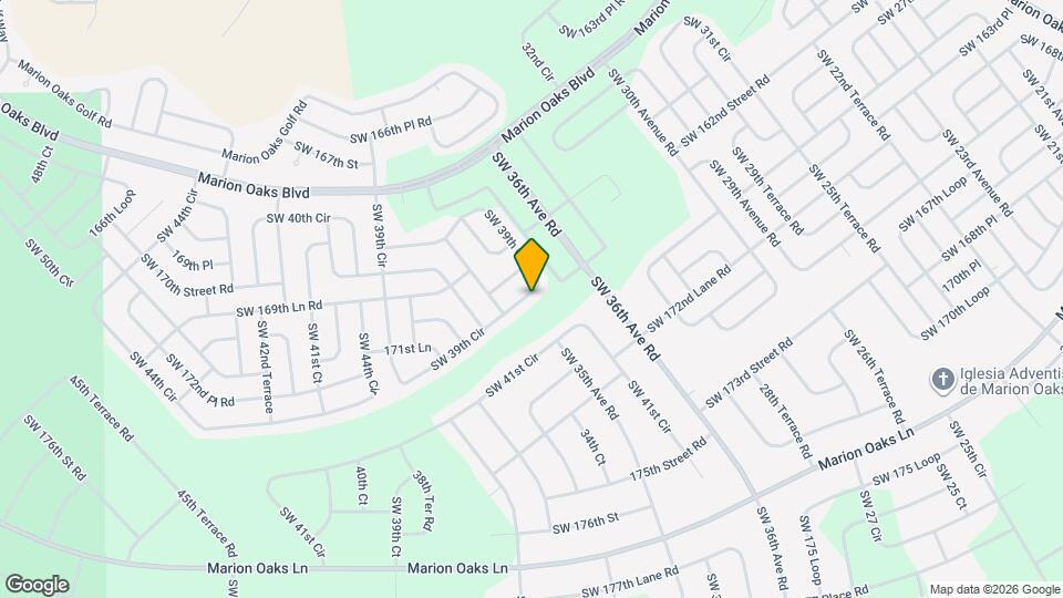 17100 SW 39th Cir Map and Location Details