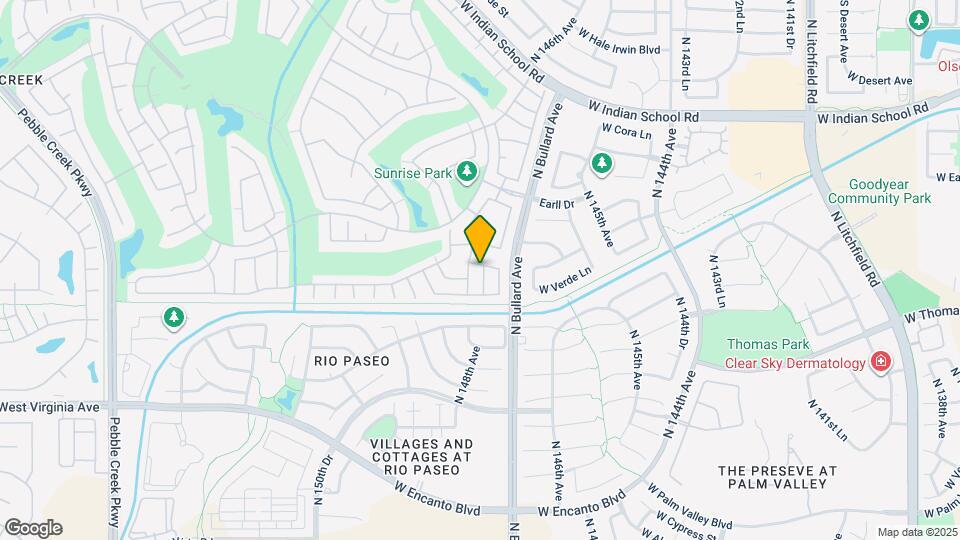 2994 N 147th Ln Map and Location Details