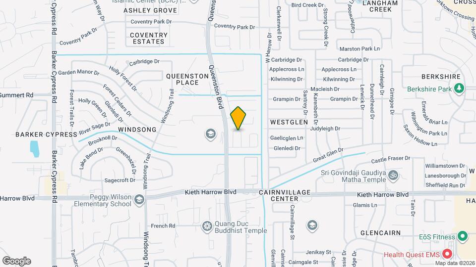 5339 Brookway Dr Map and Location Details