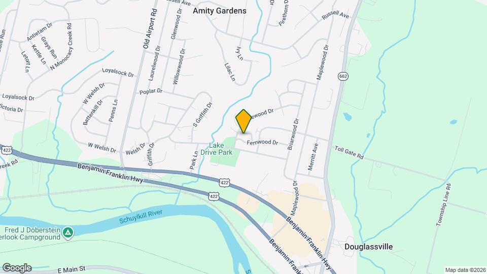 7 Lenape Ln Map and Location Details