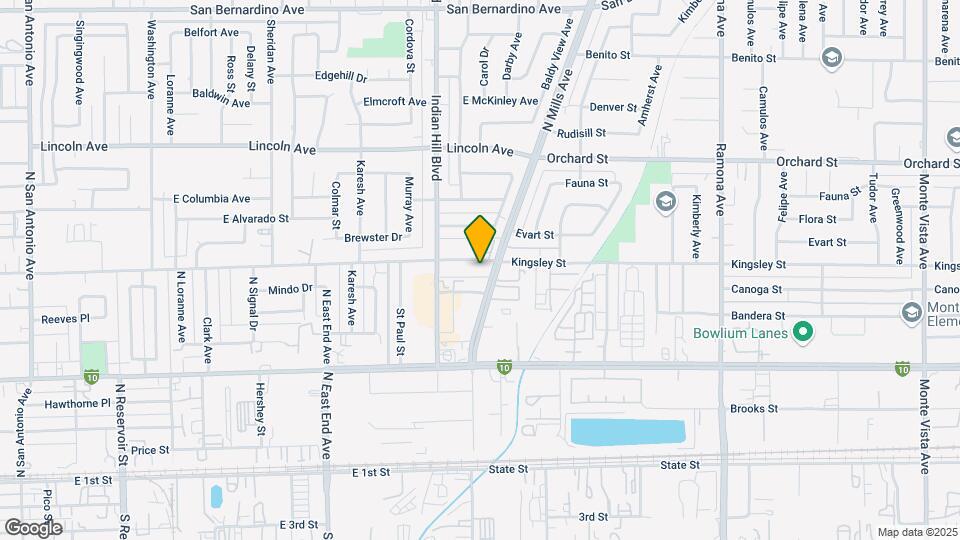 1676 E Kingsley Ave-Unit -1676-04 Map and Location Details