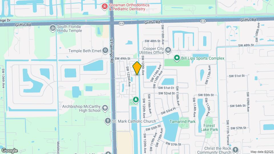 5100 SW 121st Ave Map and Location Details