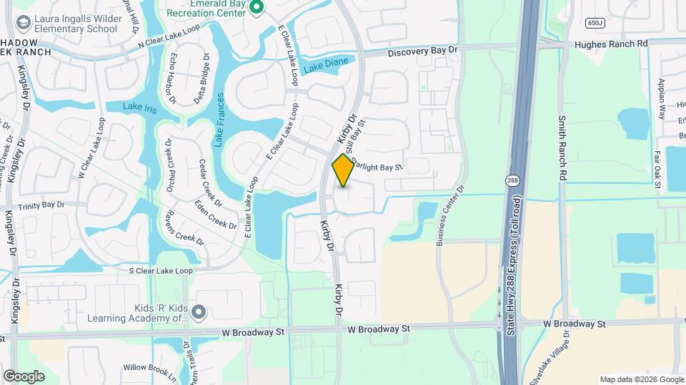 2610 Easton Springs Ct Map and Location Details
