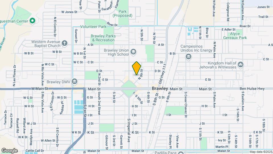 141 N 5th St Map and Location Details