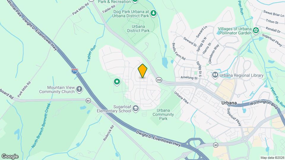 3611 Flatwoods Dr Map and Location Details