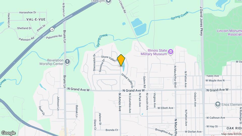 21 Amos Valley Dr Map and Location Details