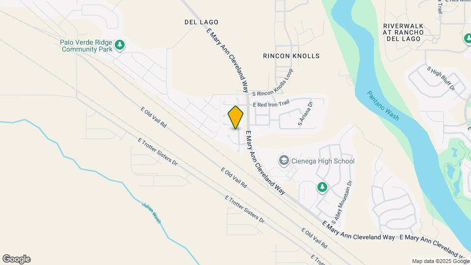 10650 S Miramar Canyon Pass Mapa y Detalles de la Ubicación