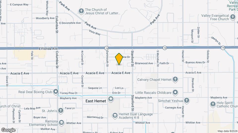 25948 Casa Loma Ct Map and Location Details