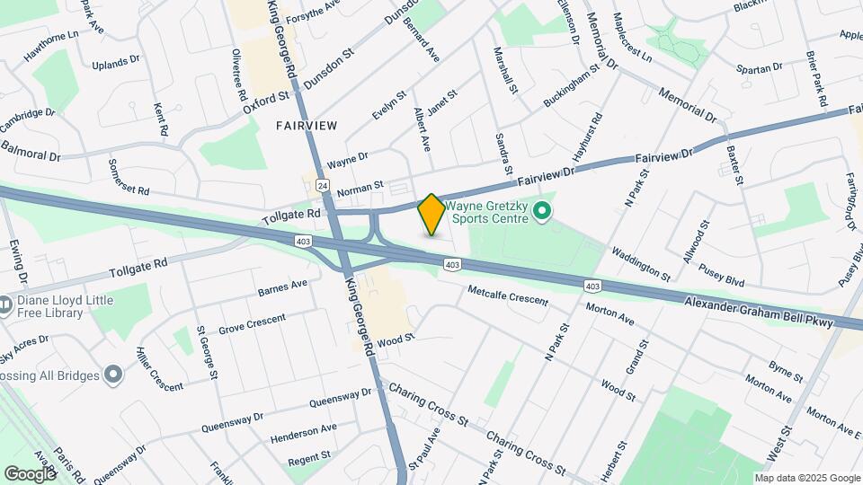 22 Willow Dr Map and Location Details