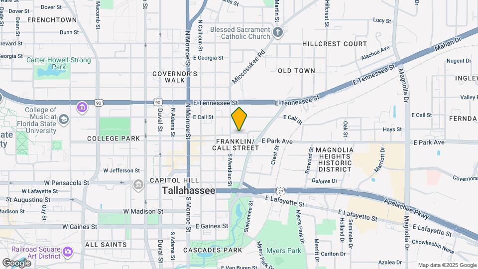 519 Beverly St Map and Location Details