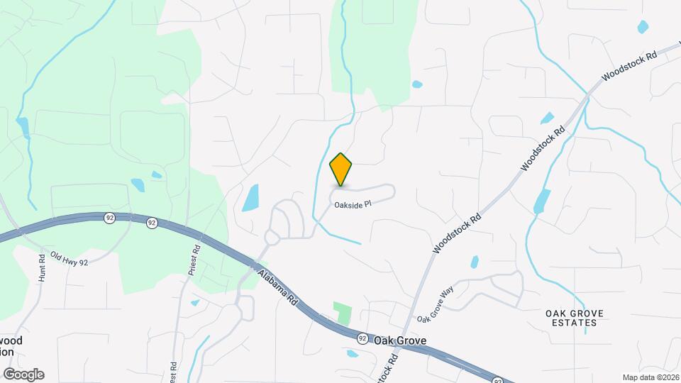 629 Oakside Pl Map and Location Details