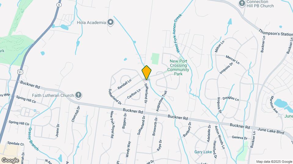 2763 Sutherland Dr Map and Location Details