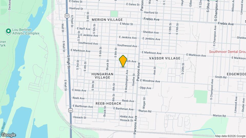 333 E Morrill Ave Map and Location Details