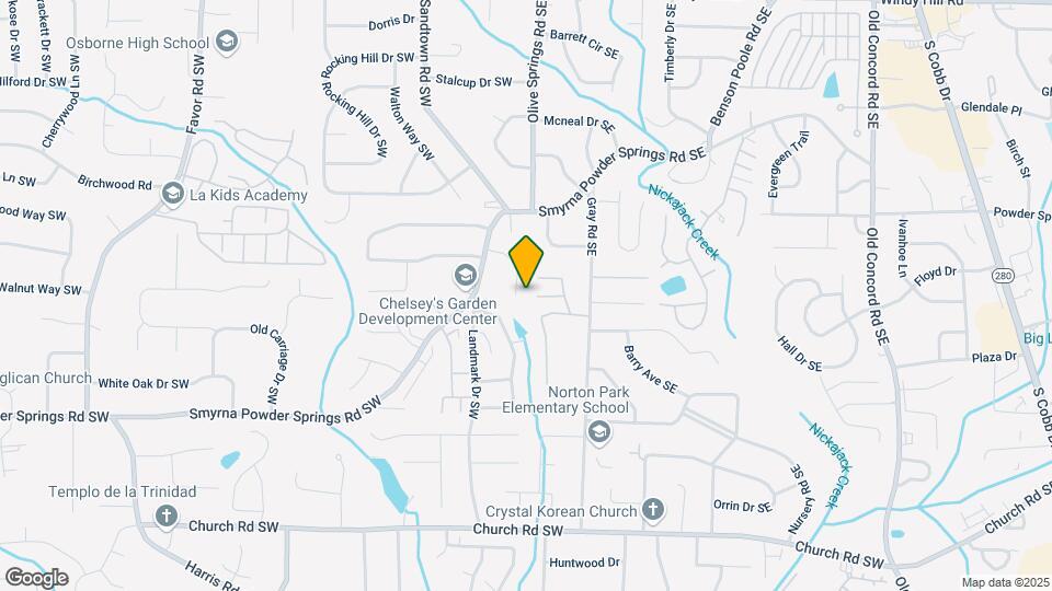 2745 Trellis Oaks Dr SW Map and Location Details