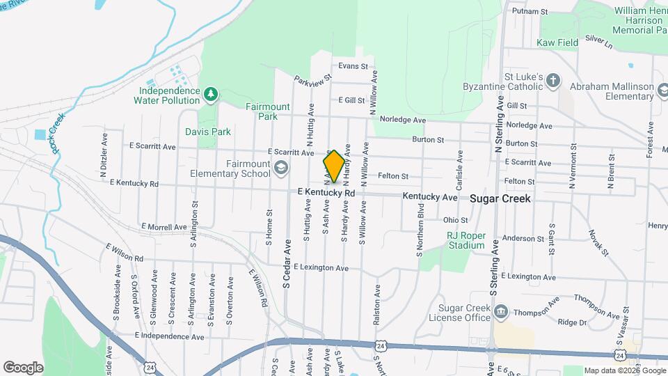 10304 E Kentucky Rd Mapa y Detalles de la Ubicación