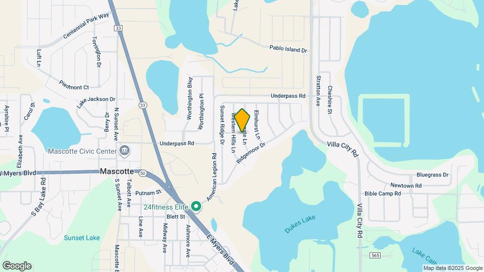 1921 Thorngate Ln Map and Location Details