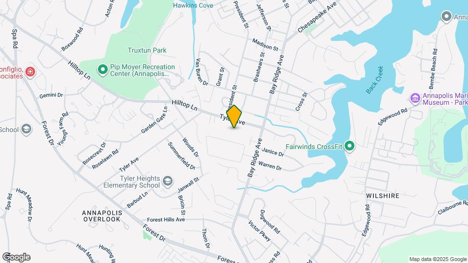1009 Tyler Ave Mapa y Detalles de la Ubicación