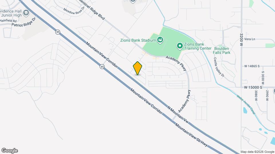 14933 S Lost Miner Ln Map and Location Details