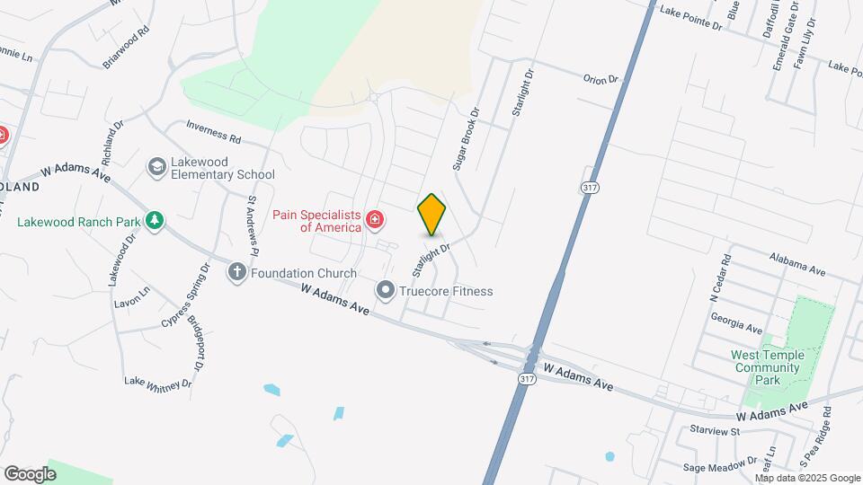 413 Big Timber Dr Map and Location Details