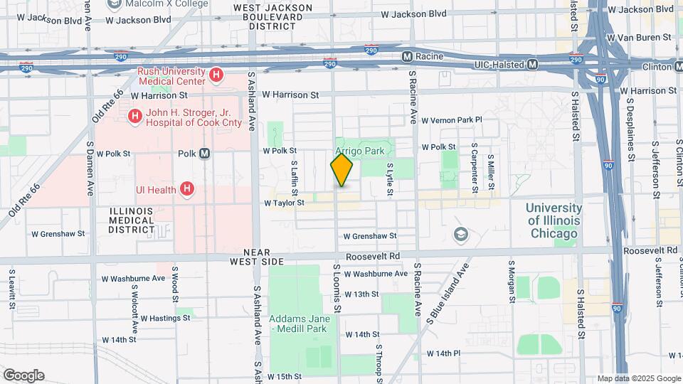 915 S Loomis St Map and Location Details