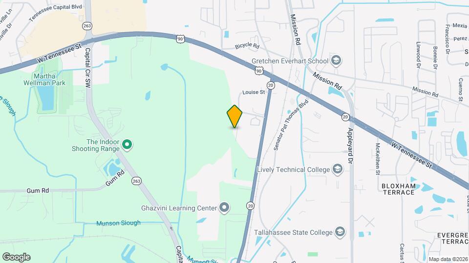 1316 Burgess Dr Map and Location Details