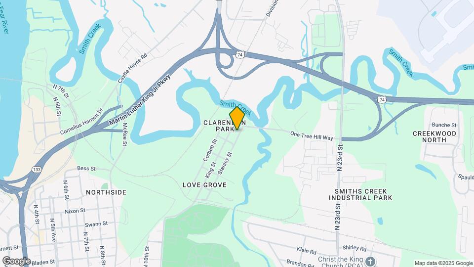 1625 Stanley St Map and Location Details