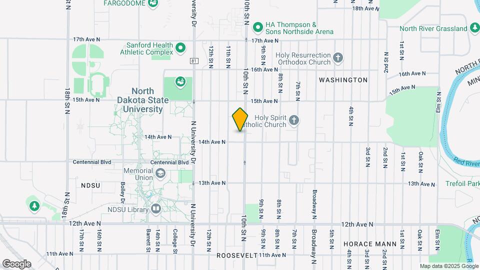 1408 10th St N Map and Location Details