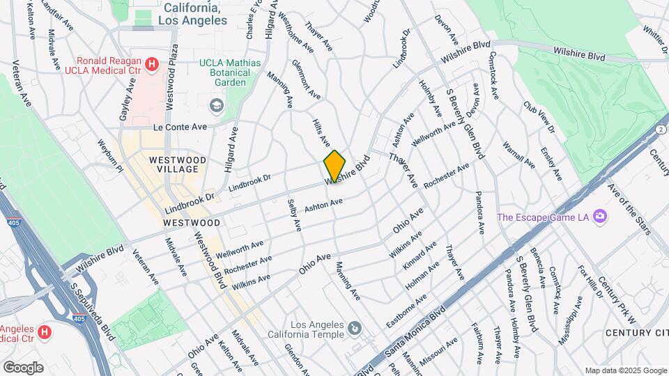10660 WILSHIRE, Unit 3858585 Map and Location Details