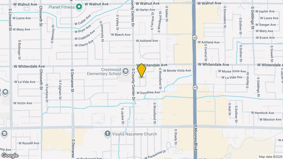 2944 S Linda Vista St Mapa y Detalles de la Ubicación
