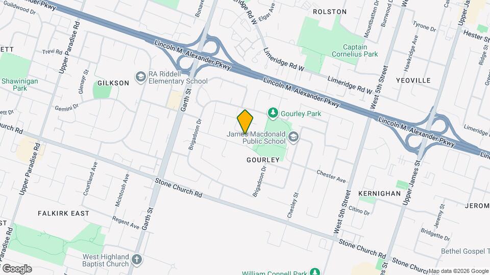 195 Duncairn Crescent Map and Location Details