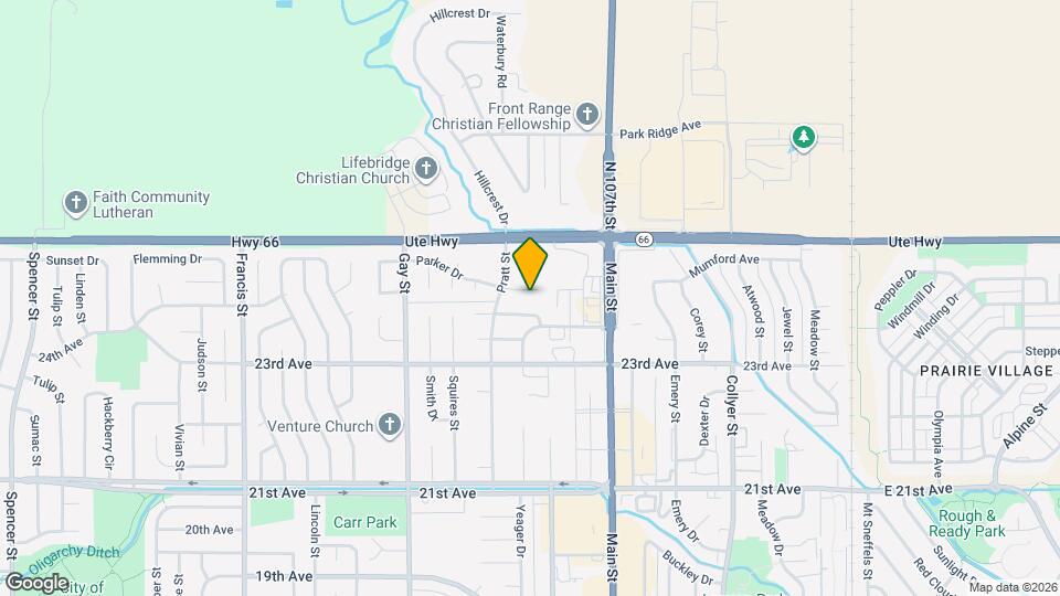 927 Parker Dr Map and Location Details