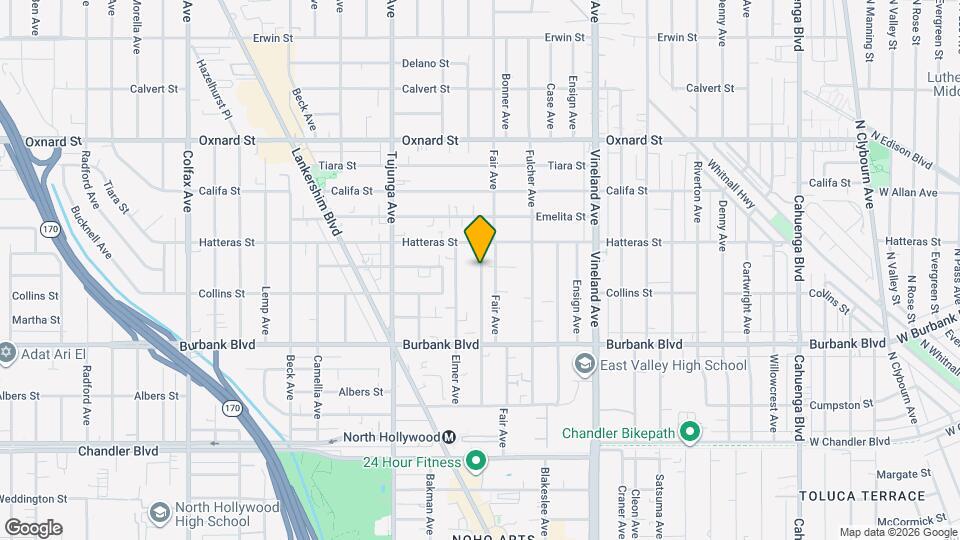 5725 Klump Ave, Unit 5725 Map and Location Details