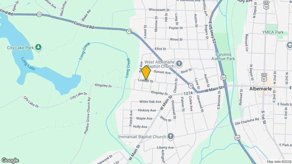 1703 Lowder St Map and Location Details