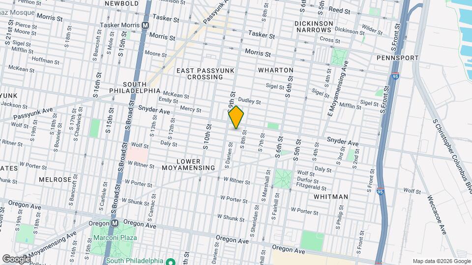 824 Cantrell St Map and Location Details