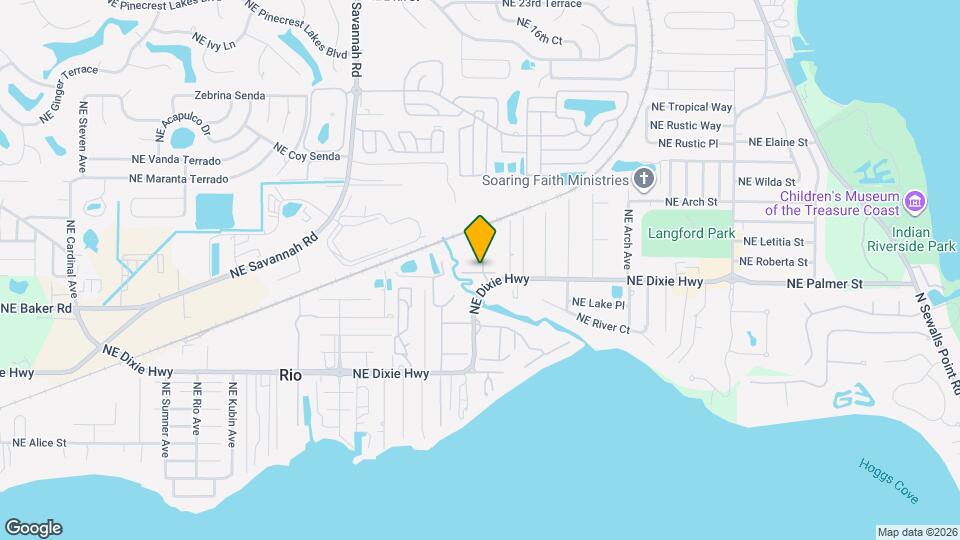 1617 NE Nautical Pl Mapa y Detalles de la Ubicación