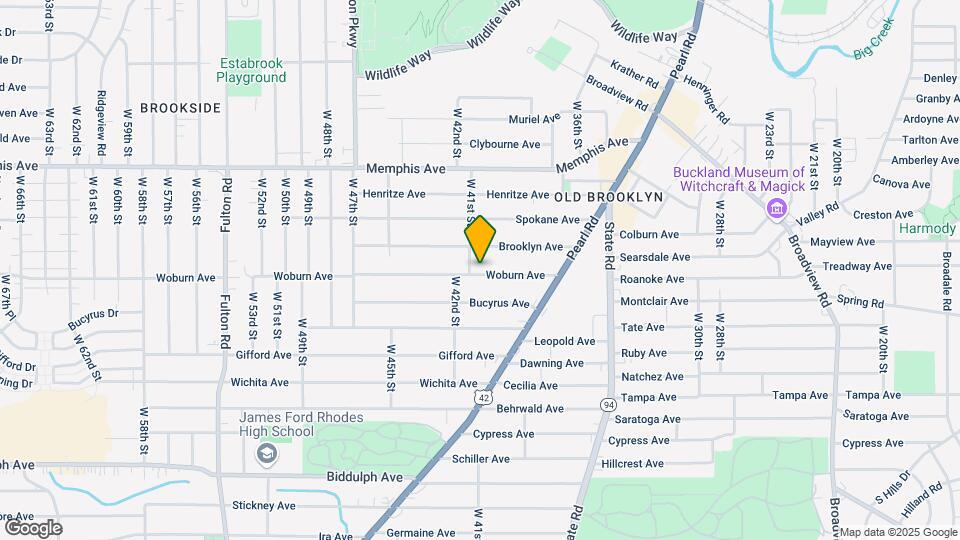 4020 Woburn Ave Map and Location Details